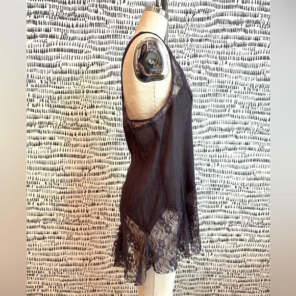 Free People Intimately Size Medium Lace Tank / Slip / Top / Mini Dress -Gorgeous - Picture 3 of 7